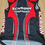 Schwinn 3/4 cipzáros ujjatlan férfi kerékpáros biciklis mez M fotó