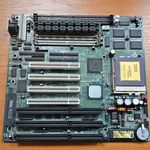 Retró, régi 35-8333-01 ISA alaplap+ aranyozott IBM PR 166 Proci+memória fotó