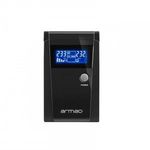 Armac Office 650E LCD 650VA / 390W Vonalinteraktív UPS Fekete (O/650E/LCD) fotó