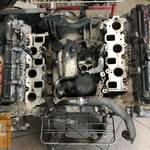 AUDI A5 8T / A4 B8 8K 2, 7 V6 TDI CGKA fűzött blokk hengerfejjel fotó
