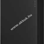 Powerbank, vezeték nélküli 10000mAh, fekete - A készlet erejéig! fotó