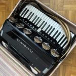 Eladó Scandalli Sax Klappen 120 Bass tangó-harmonika fotó