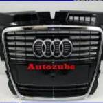 AUDI A3 3-ajtós 2008.05-2012.08 /8P/ Hűtődíszrács szürke, króm kerettel, komplett /Gyári fotó