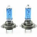 Halogén H7 izzó autóba, Xenon kék, 100W fotó