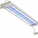 vidaXL alumínium akvárium LED-lámpa 50-60 cm IP67 fotó