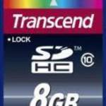 Transcend 8GB SDHC Class 10 MLC SD3.0 fotó