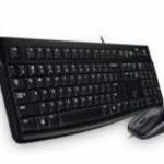 Logitech MK120 USB billentyűzet + egér Black HU fotó