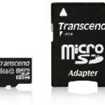 Transcend 16GB microSDHC Class 10 + adapterrel fotó