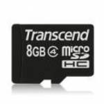 Transcend 8GB microSDHC Class 4 adapter nélkül fotó
