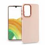 Samsung A336B Galaxy A33 5G szilikon hátlap - Frame - rózsaszín - Haffner fotó