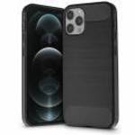 Apple iPhone 12/12 Pro szilikon hátlap - Carbon - fekete - Haffner fotó