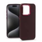 Apple iPhone 15 Pro szilikon hátlap - Frame - bíbor - Haffner fotó
