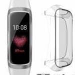 SAMSUNG Galaxy Fit e (SM-R375), Okosóra szilikon védőtok, előlapvédős, Átlátszó - ACCMOBILE fotó