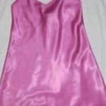 pink selyem hálóing 12 - 40-s h: 87 cm mb: 97 cm Marks Spencer fotó