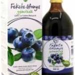 MannaVita 100%-os Fekete Áfonya Gyümölcslé 500ml fotó