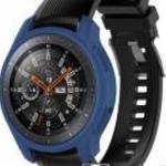 SAMSUNG Galaxy Watch 46mm, Gear S3 Frontier, Okosóra szilikontok, Kék - ACCMOBILE fotó