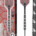 darts szett Shot steel, Warrior Awe 23g, 90% fotó