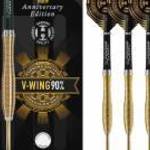 DART SZETT STEEL HARROWS V-WING, 23G, 90% WOLFRAM - Harrows fotó