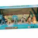 Rajzfilm dinoszaurusz figura szett – 6 db puha műanyag dínó, 6, 5 cm fotó