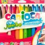 Carioca mosható filctoll készlet vastag heggyel – 24 db fotó