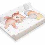 Pelenkázó lap puha Baby Mix Medvídek 47x70cm rózsaszín - BABY MIX fotó