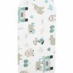 Pamut babakocsihoz való lepedő pamut New Baby Safari II 35x75 cm - NEW BABY fotó
