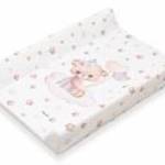 Pelenkázó lap puha Baby Mix Medvídek 47x70cm rózsaszín - BABY MIX fotó