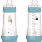 MAM Anti Colic cumisüveg 4h+ 320 ml 2025 - Kék - Elefánt fotó