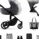 KINDERKRAFT Babakocsi kombinált 2 az 1-ben Prime 2 Grey fotó