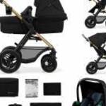 KINDERKRAFT Babakocsi kombi Moov 2 Air 3 az 1-ben Pure Black fotó