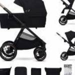 KINDERKRAFT Kombinált babakocsi Nea 2 2in1 Midnigth Black fotó