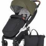 PETITE&MARS Sport babakocsi Royal3 Silver Mature Olive - Petite&Mars fotó