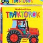 Napraforgó Zörgős textilkönyv - Traktorok fotó