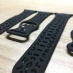 Apple Watch leopárd mintás szilikon óraszíj (óra szíj) fotó