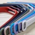 Xiaomi Mi Band 3 és Mi Band 4 színes szilikon pótszíj fotó