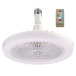 Mennyezeti ventilátor világítással, Golxmse, E27, távirányít fotó