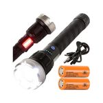 Katonai fényerő rendőrségi LED lámpa XHP90 erősített fényű fotó