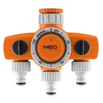 NEO mechanikus öntöző időzítő óra, 3 utas fotó