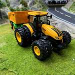 Jumbo 41.91cm-es farm traktor játékkészlet utánfutóval fotó