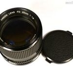 CANON FD 85 MM 1: 1.8 FÉNYKÉPEZŐGÉP OBJEKTÍV ! fotó