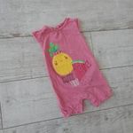TU rózsaszín dinnyés-ananászos napozó 6-9 hó - Tovább is jó lehet! fotó