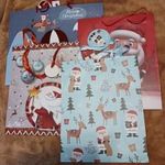 Dísztáska - karácsonyi (4 db.egyben, nagyok) fotó