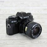 Carena SX300 retro fényképezőgép - Exakta 35-70mm 1: 3.5-4.8 objektív Minolta MD csatlakozással fotó