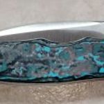 Bicska kés Civivi Mini Praxis Arctic Storm blue Fatcarbon markolat S35VN penge Limited doboz Új 1Ft! fotó