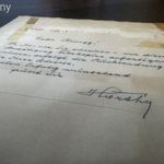 Horthy Miklós saját kezű levele! (autográf, kézirat, dedikált) fotó