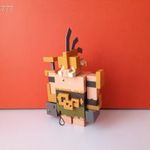 Eredeti Mattel 2022 Minecraft Legends Portal Guard Portál őr akciófigura !! 32cm fotó