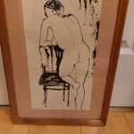 Rézkarc Bányai jelzéssel fotó