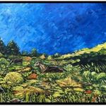 Absztrakt festmény 30x40 cm fotó
