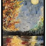 Olajfestmény 20x30 cm fotó