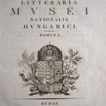 ACTA LITTERARIA MUSEI NATIONALIS HUNGARICI BUDA 1818 [Unicus.] MAGYAR NEMZETI MÚZEUM TUDOMÁNYOS fotó